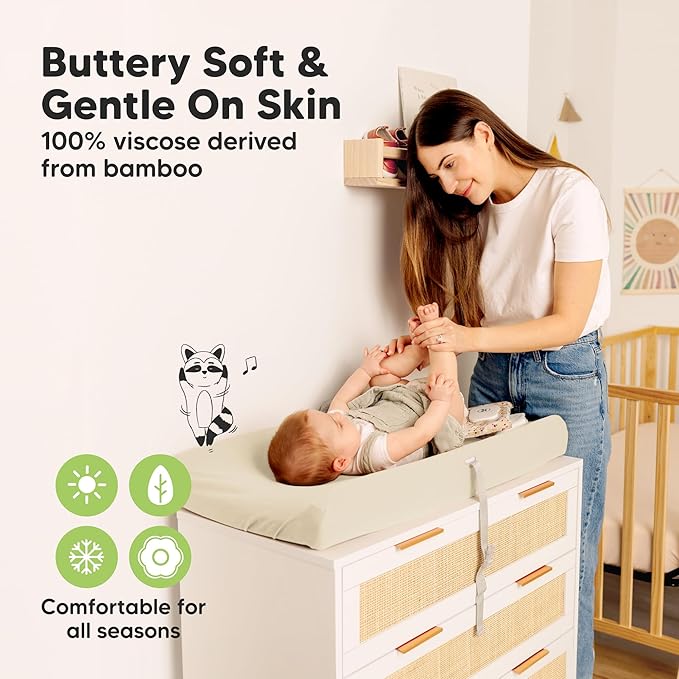 2-Pack Baby Changing Pad Covers - Image 3