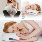 Travel & Camping Comfortable Memory Foam Pillow – Easy to Carry Portable Bag – - Image 9