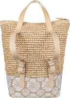 Roxy Women's Beach Tote Bag | Travel | Vacation | Straw | Lightweight | - Image 5