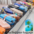 Swaying Palm Trees 2-Pack Luggage Tags - Image 5