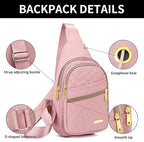 Small Sling Bag For Women Men Casual Crossbody Sling Backpack - Image 4
