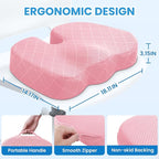 TushGuard Office/Car Seat Cushion, Non-Slip Sciatica & Back Coccyx Tailbone - Image 2