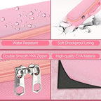 RAIACE Hard Storage Case Compatible with Dyson Airstrait Straightener, Travel Carrying Bag. (case only). (Pink)