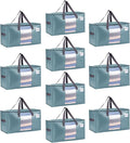 VENO 10 Pack Moving Bags, Comforter and Blanket Storage Bags by Veno