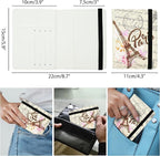 Eiffel Tower Passport Holder for Women and Men PU Leather Passport Cover for - Image 5