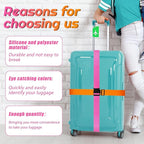 Weewooday 8 Pcs Luggage Straps Suitcase Tags Set - Image 4