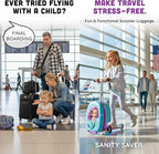 Hardshell Kids Ride-On Luggage - Image 4