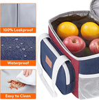Lifewit Medium Lunch Bag Insulated Lunch Box Soft Cooler Cooling Tote - Image 4