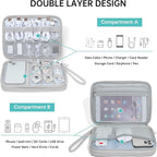 CILLA Electronics Organizer Travel, Travel Cord Organizer Case, Compact - Image 3