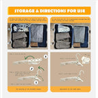 Over The Door Hooks Hanger, Foldable Portable Folding Hangers, Hanging Rack - Image 4
