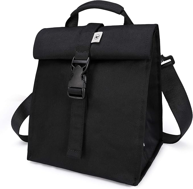 SUNNY BIRD Insulated Lunch Bag Rolltop Lunch Box by SUNNYBIRD