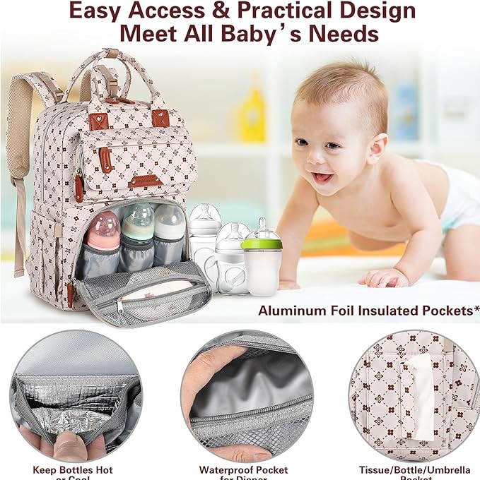 Baby Diaper Bag Backpack, Baby Bag - Image 3