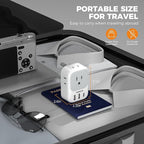 South Africa Plug Adapter 2 Pack, TESSAN Type M Power Adapter - Image 5