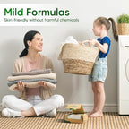 Travel Laundry Detergent Sheets Fisroa 300 Loads Eco-friendly Washing Detergent - Image 8