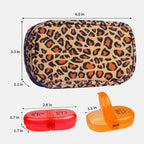 Serfeymi Weekly Travel Pill Organizer 2 Times A Day AM PM Upgraded Rainbow Pill - Image 2
