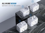 EPICKA Universal Travel Adapter, European Travel Plug Adapter - Image 3