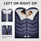 Sleeping Bags for Adults Cold Weather, Waterproof, Lightweight Camping Sleeping - Image 3