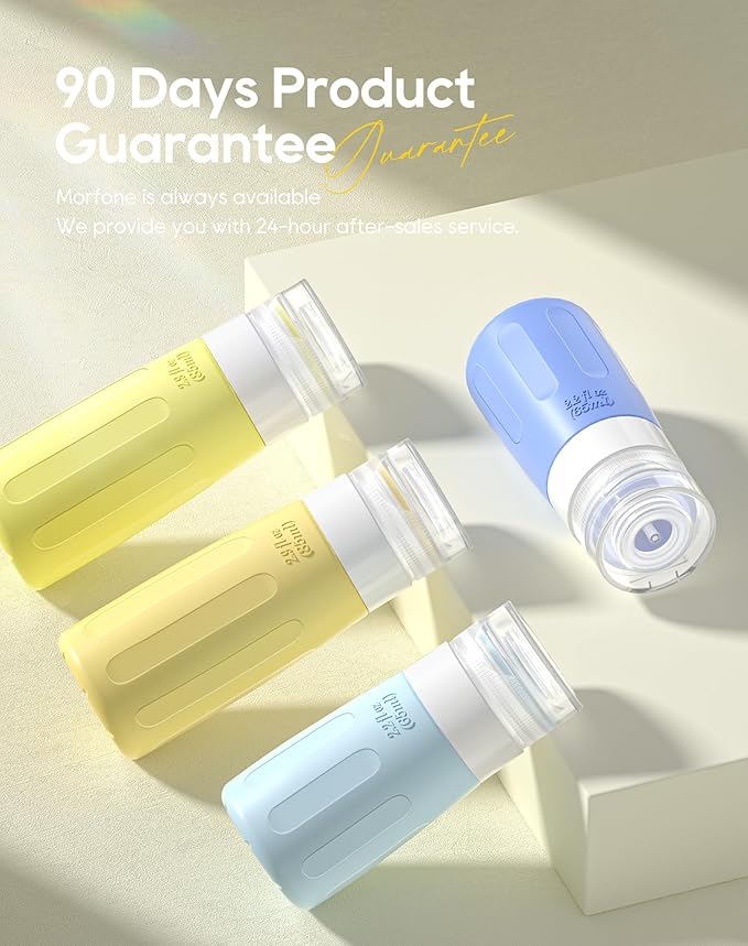 Morfone 16 Pack Silicone Travel Bottles Set - Image 6
