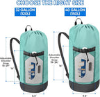 BALEINE 120L Laundry Bag Backpack, 900D Oxford Fabric Large Travel Laundry Bags - Image 2
