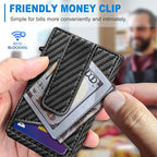 Airtag Wallet for Men, with Money Clip Gift Boxed, Slim Front Pocket Wallet - Image 6