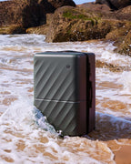 Trunk Luggage 24 Inch, Medium Checked Luggage - Image 4
