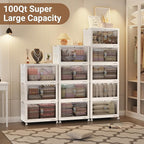 BROVIEW 300Qt Stackable Storage Bins - Image 6