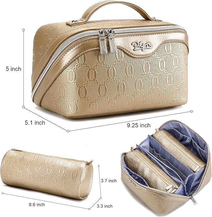 BOYATU Travel Makeup Bag for Women: Cosmetic Organizer Bag - Image 8