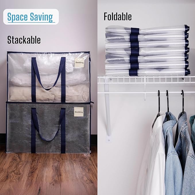 VENO 6 Pack Moving Bags, Heavy Duty, Moving Boxes Alternative, Packing Storage - Image 6