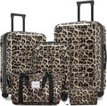LARVENDER Luggage Sets 5 Piece Hardside Expandable Suitcase by LARVENDER