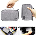 sisma Electronics Cords Organizer Tech Accessories Storage Case Travel Small - Image 2