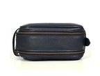 10" Premium Leather Toiletry Travel Pouch - Image 9