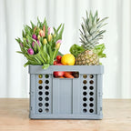 Clax® crate | folding box | basket | 48 qt | grey - Image 5