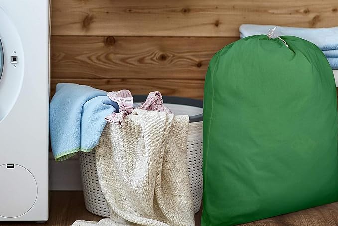Urban Villa Laundry Bag Canvas|Dirty Clothes Travel Laundry Bag|Machine - Image 6
