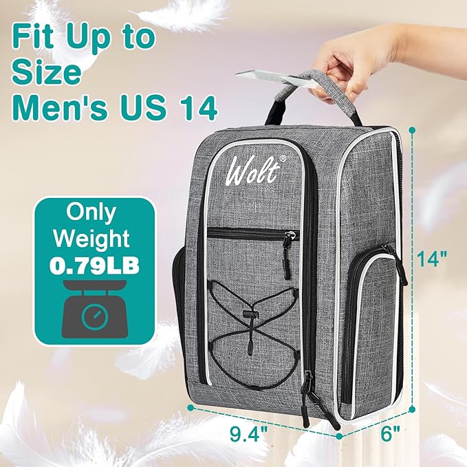 Wolt Golf Shoe Bag - Image 2