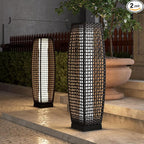 Grand patio Solar Outdoor Floor Lamp Solar Powered Lantern Water-Resistant by GrandPatio