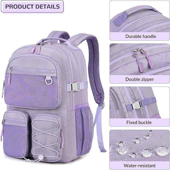 Lohol Water Resistant Backpack - Image 7