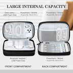 FYY Electronic Organizer, Large Travel Cable Organizer Bag Pouch Electronic - Image 3