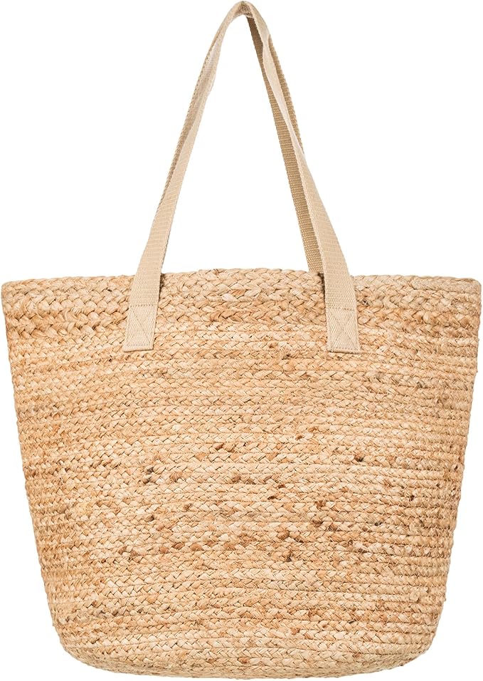 Roxy Women's Beach Tote Bag | Travel | Vacation | Straw | Lightweight | - Image 5