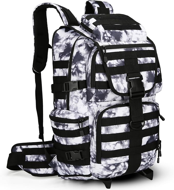 50L Military Tactical Backpack Hiking Waterproof Backpack Large Military Pack 3 by KXBUNQD