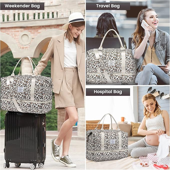 LOVEVOOK Travel Duffle Bag, Weekender Bags - Image 6