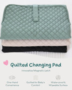Lily Miles Baby Changing Pad Portable, Diaper Changing Mat - Image 2