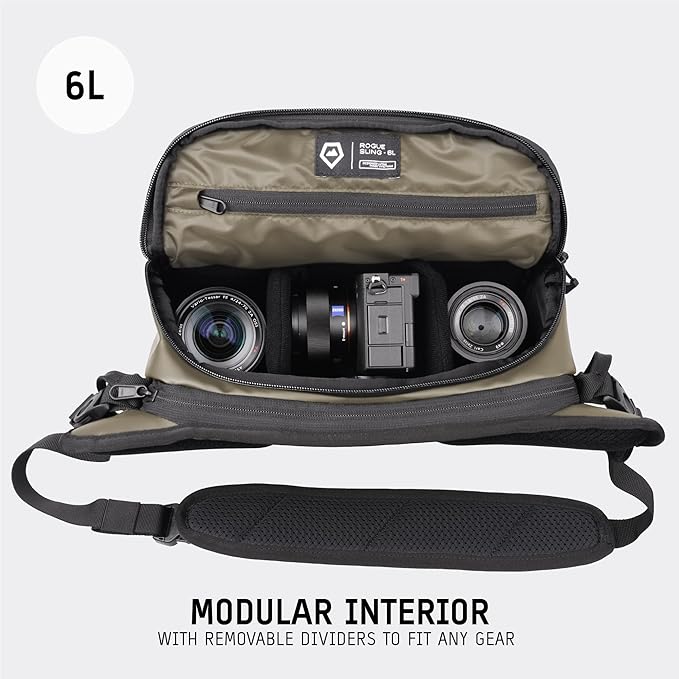 WANDRD ROGUE V1 6L Sling: Compact Camera Sling and Crossbody Bag - Image 2