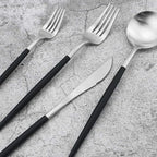 Gugrida 20-Piece 18/10 Stainless Steel Flatware Silverware, Luxury Dinnerware - Image 7