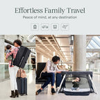 Guava Family Travel Crib includes Lightweight Backpack Design | Certified Baby - Image 2