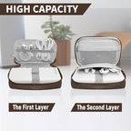 Travel Cable Organizer Bag Pouch Electronic Accessories Carry Case Portable - Image 3
