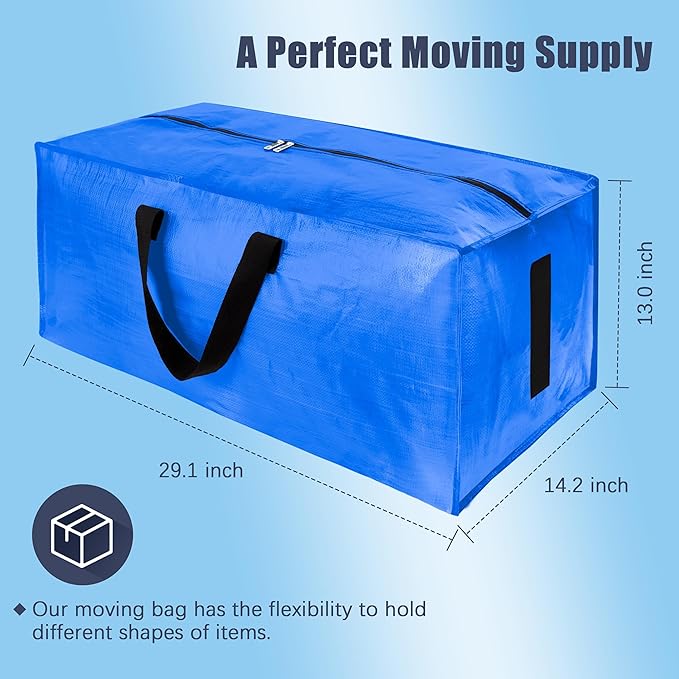 12 Pack Large Strong Moving Bags - Image 2