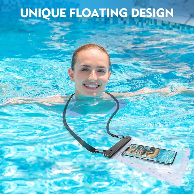 Large Waterproof Phone Pouch, Cell Phone Dry Bag - Image 6