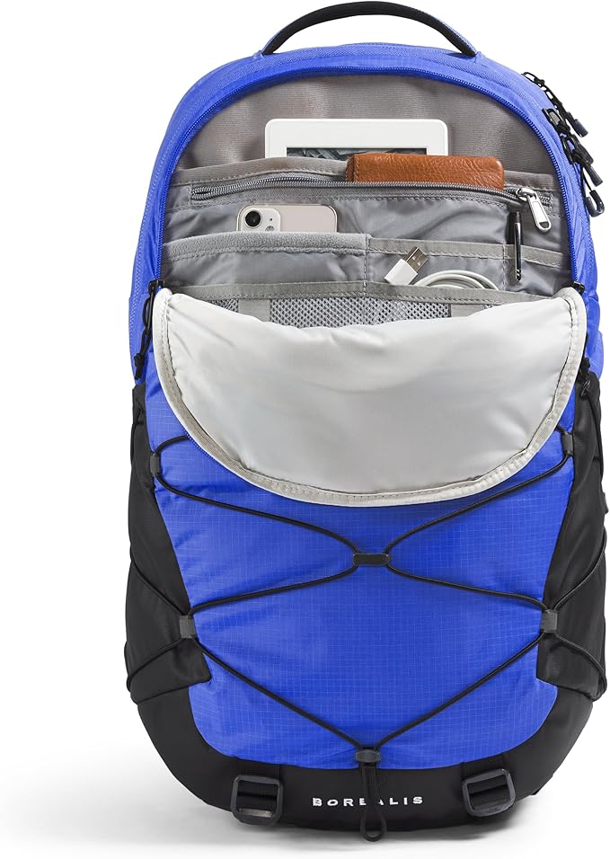 The North Face Borealis Commuter Laptop Backpack, Solar Blue/TNF Black - Image 5