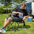 PORTAL Oversized Folding Camping Chair High Back Portable Lawn Chairs - Image 6