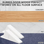 Frienda 8 Pcs Jumbo Door Stoppers Heavy Duty Door Stopper Tall up to 2inch Tall - Image 4